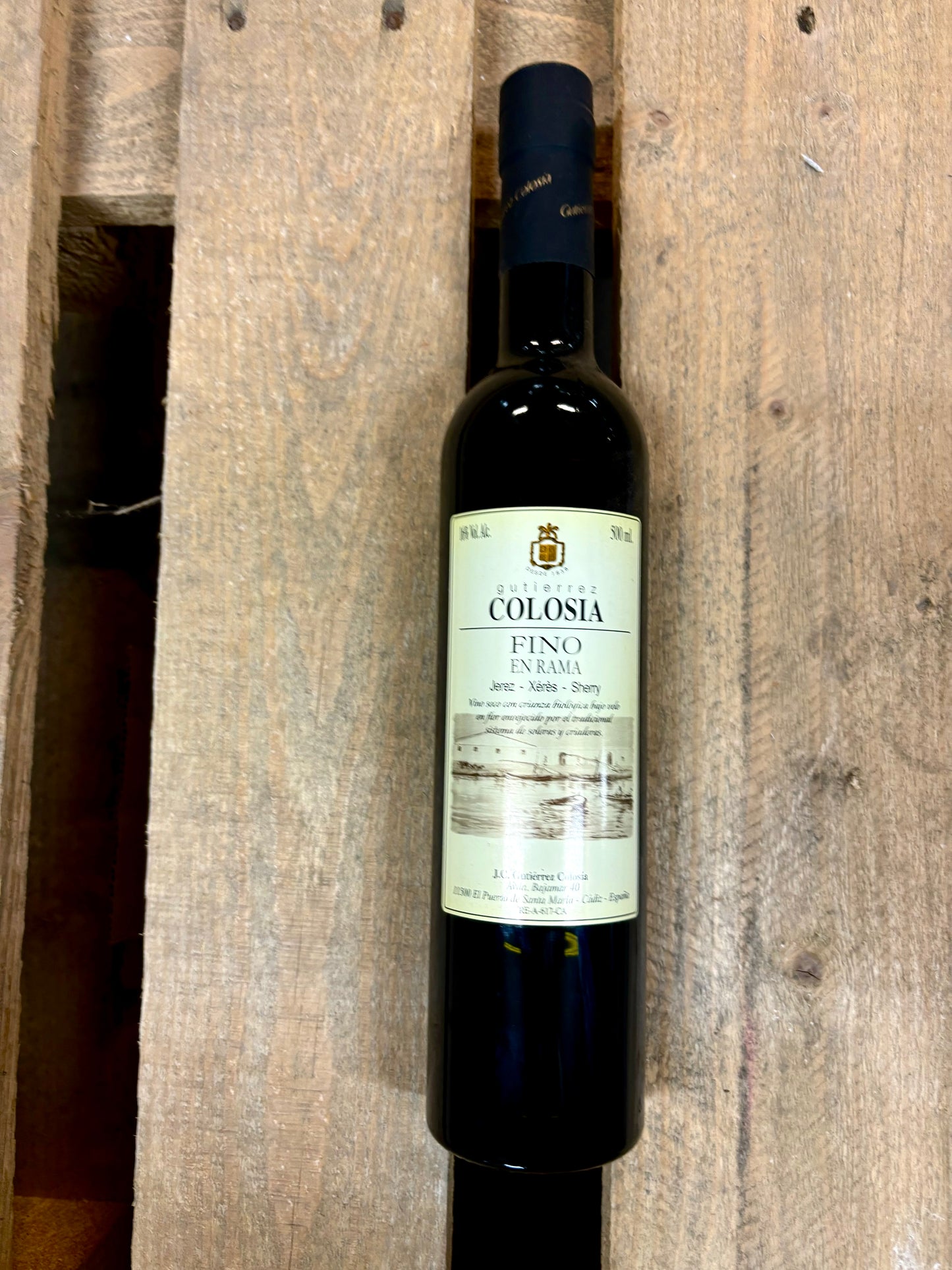 Bodegas Gutiérrez Colosia, Jerez Fino en Rama, Etranger