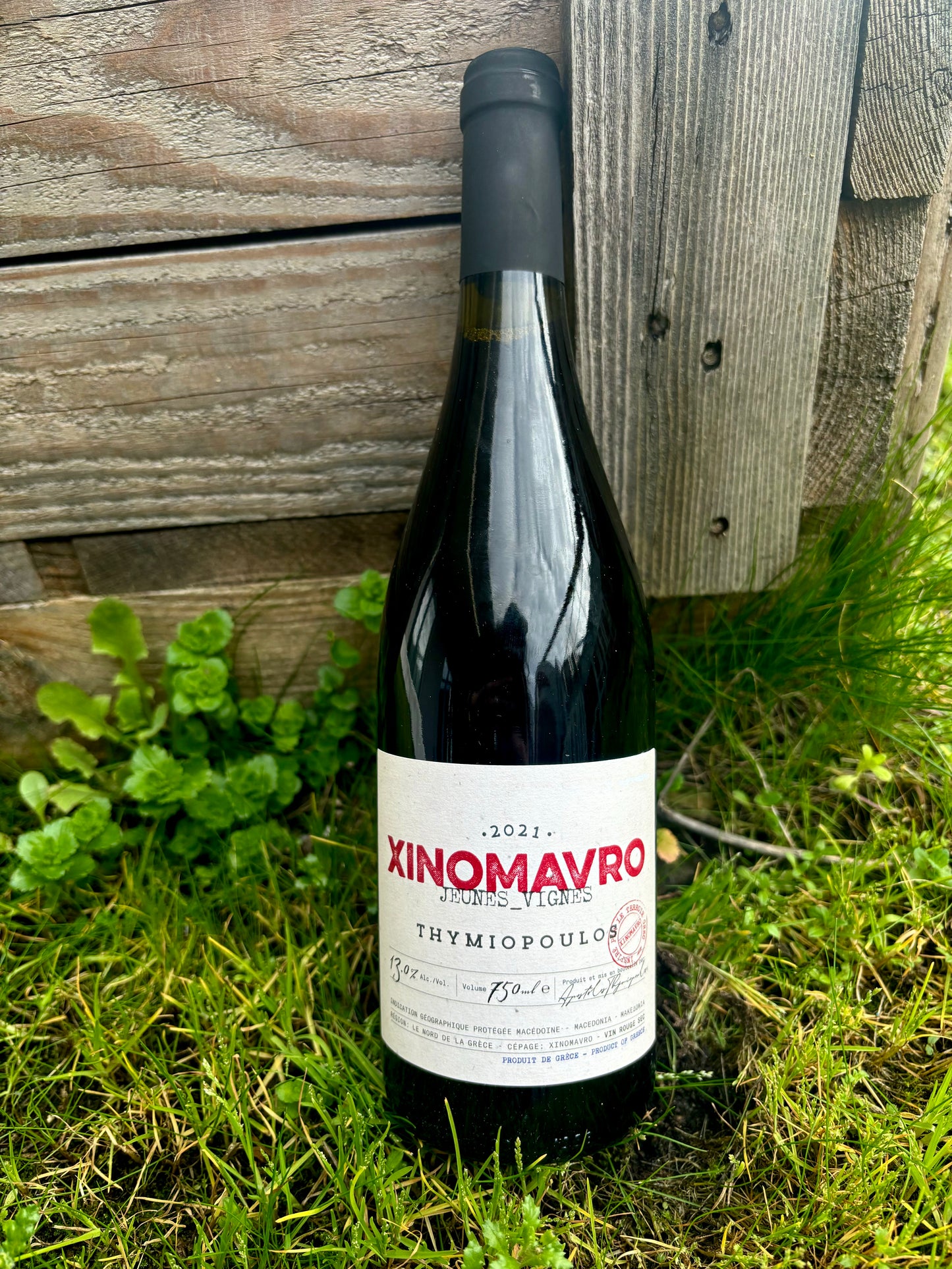 AOP Naoussa, Jeunes vignes de Xinomavro, Domaine Thymiopoulos 2021, 75 cl