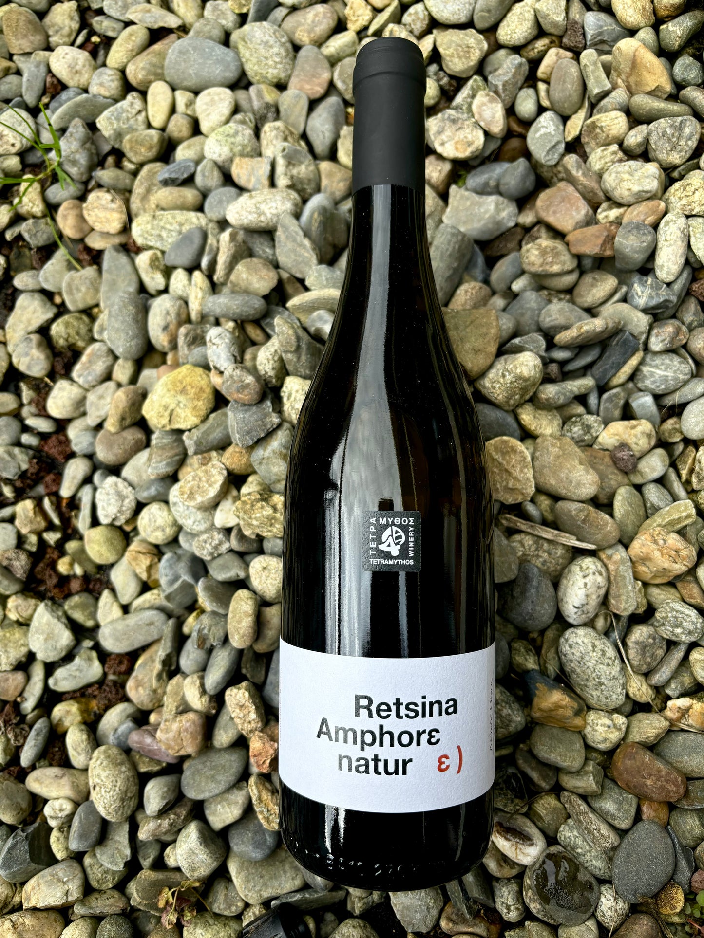 Retsina, Vin résiné en Amphore Naturε, Domaine Tetramythos 2022, 75cl