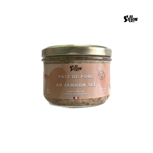 Pâté de Porc Jambon Sec, Sillon, 180g