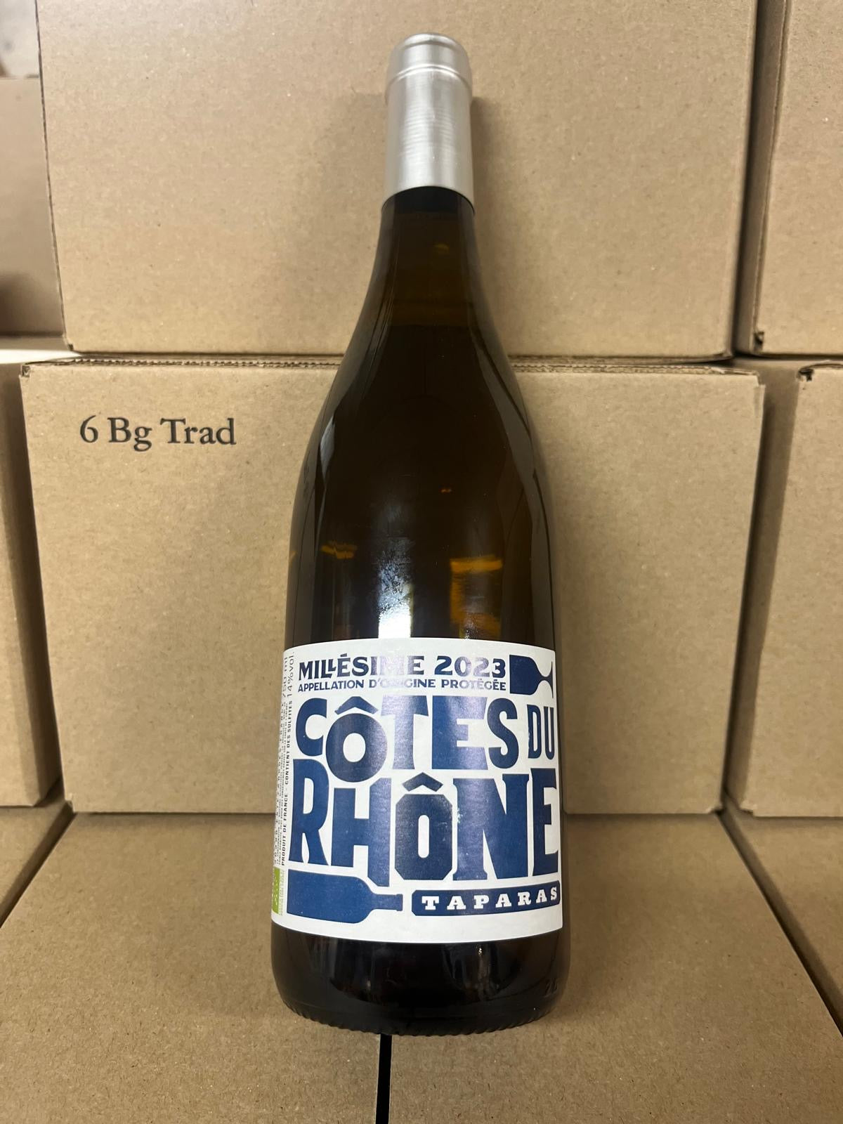 Les Vignerons d’Estézargues, Côtes du Rhône, Taparas Blanc 2023, Rhône
