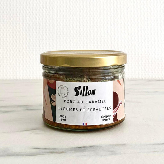 Porc au Caramel - Légumes et Epeautres, Sillon, 360g