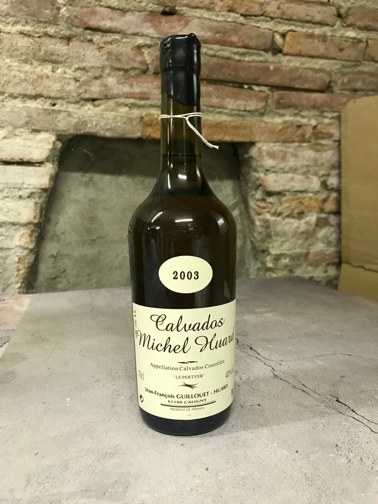 Michel Huard, Calvados Millésime 2003, Normandie