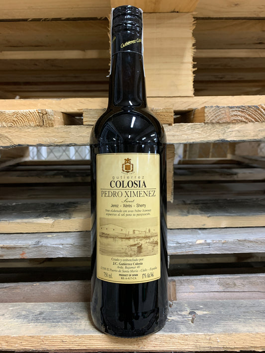 Bodegas Gutiérrez Colosia, Jerez Pedro Ximenez, Etranger