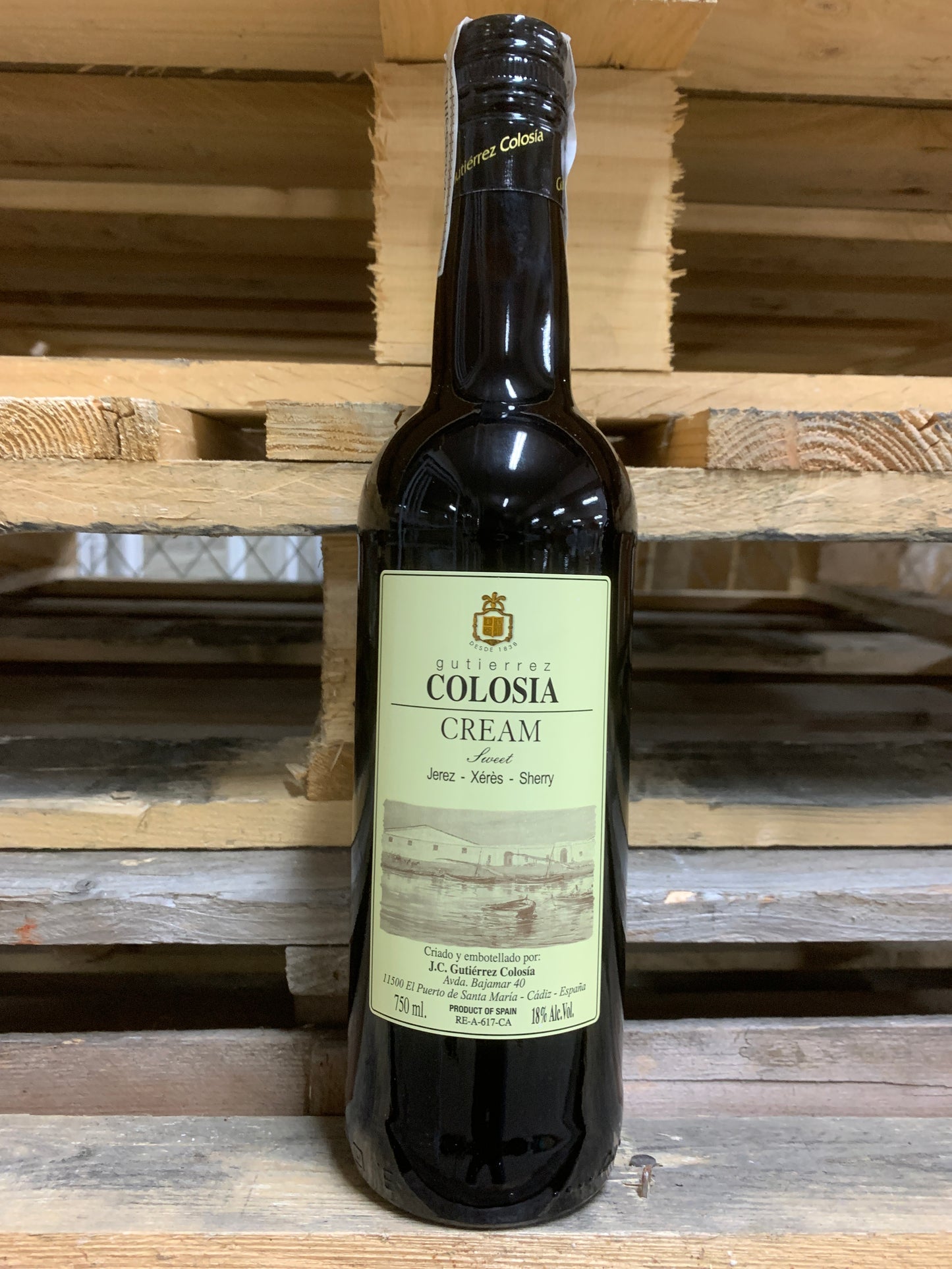 Bodegas Gutiérrez Colosia, Jerez CREAM, Etranger