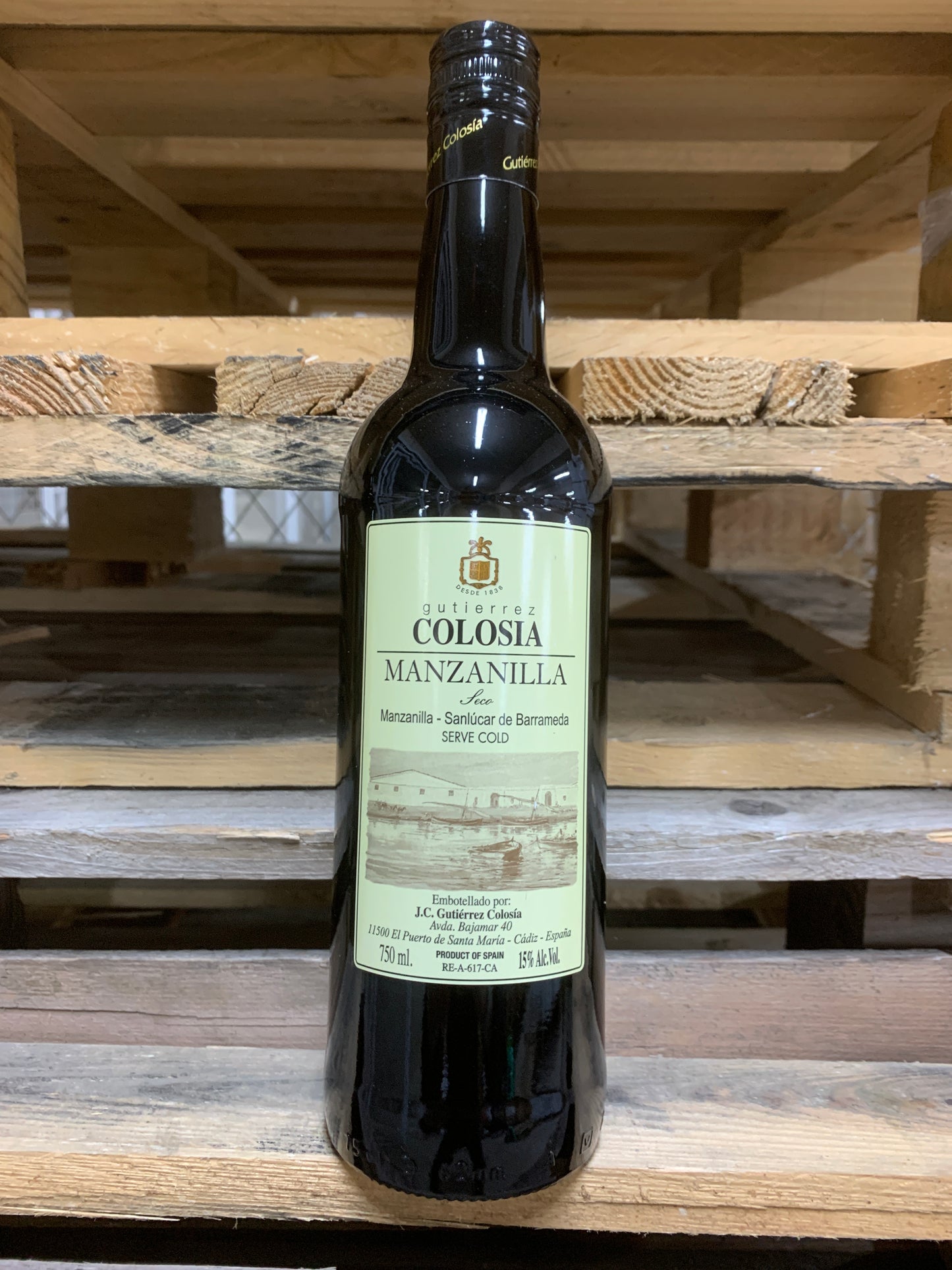 Bodegas Gutiérrez Colosia, Sanlucar de Barrameda Manzanilla, Etranger