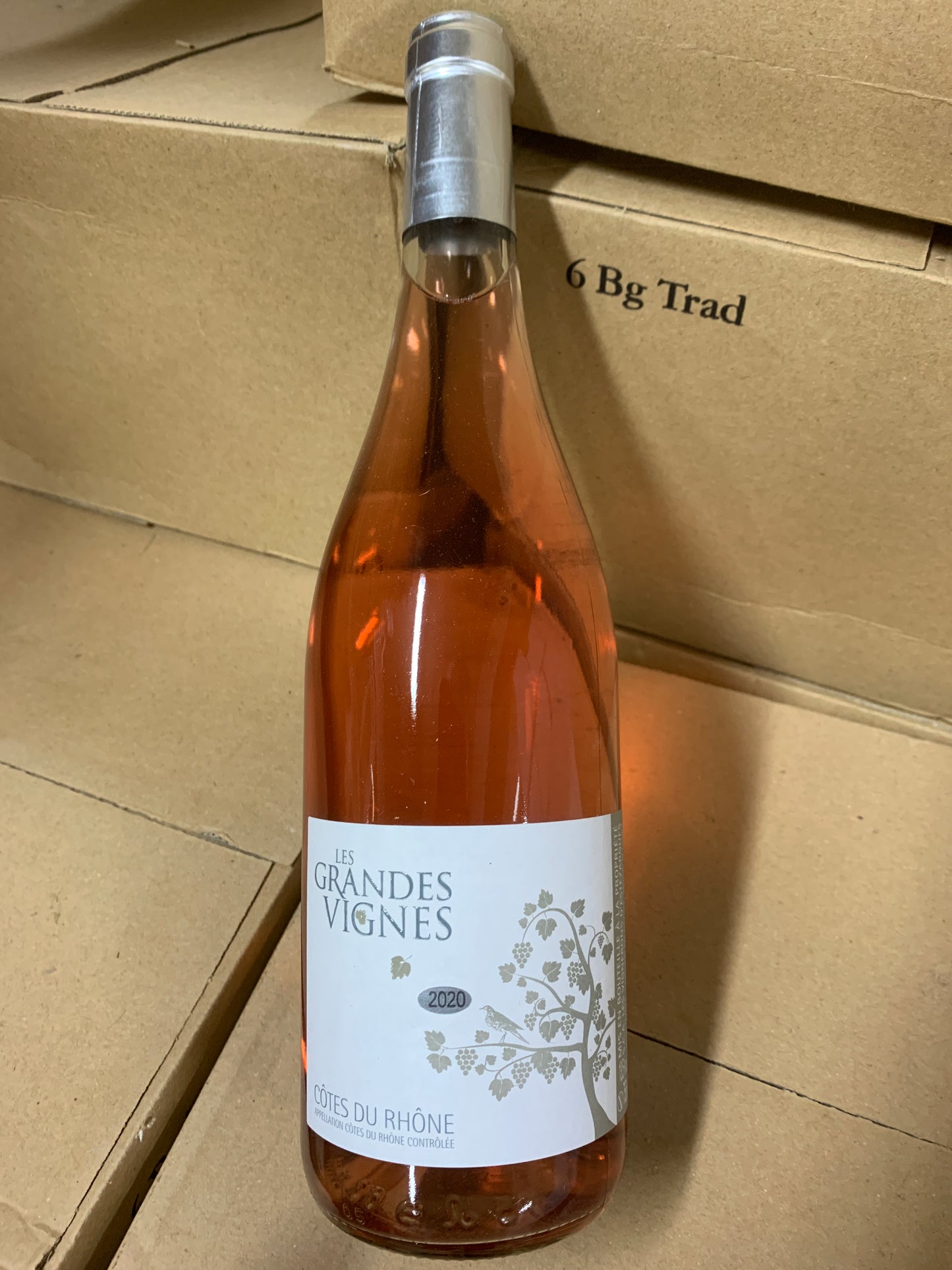 Les Vignerons d’Estézargues, Côtes du Rhône, Les Grandes Vignes Rosé 2021, Rhône