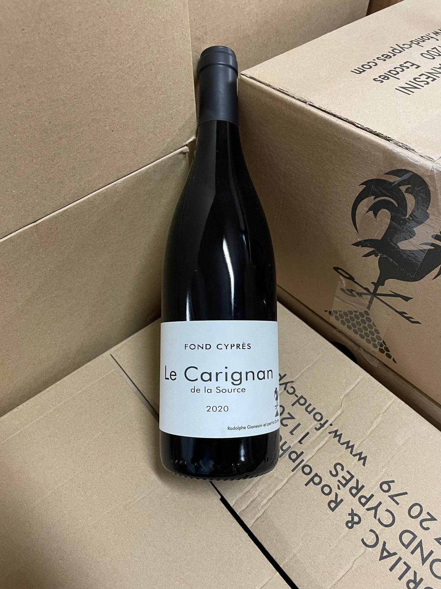 Fond Cyprès, Le Carignan de la Source 2020, Languedoc