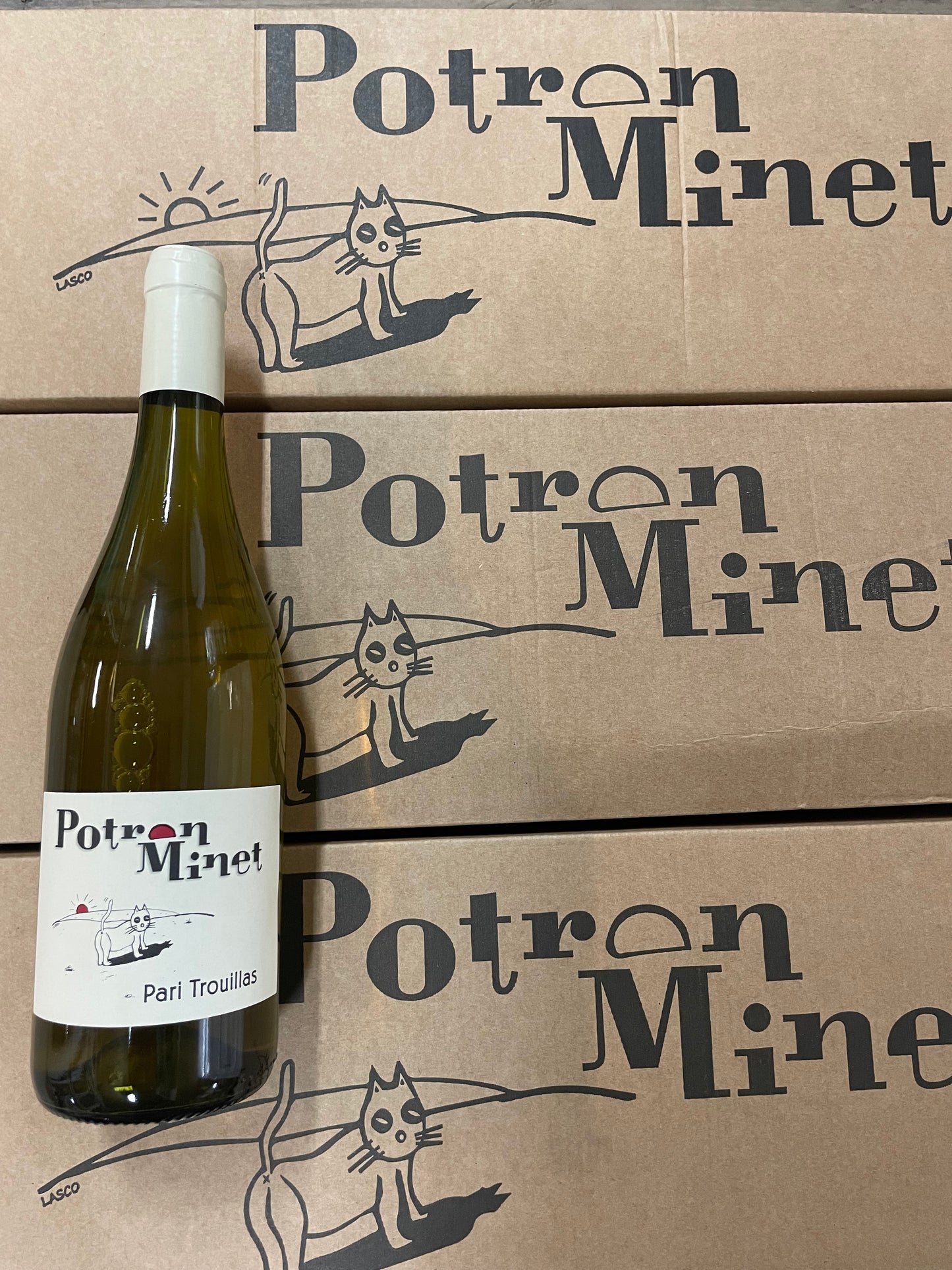 Pari Trouillas Blanc 2021, Potron Minet, Pyrénées-Orientales