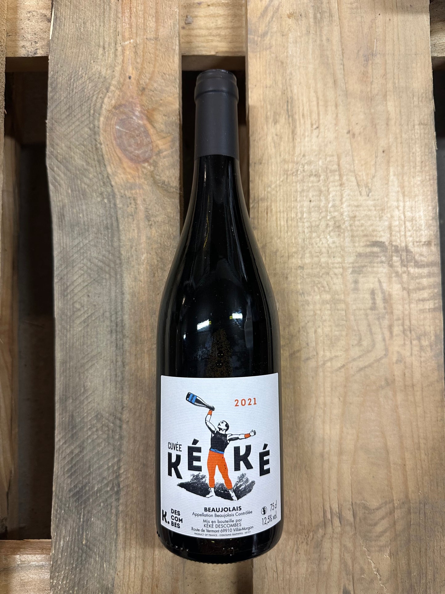 Kevin Descombes, Cuvée Kéké 2020, Beaujolais Mag