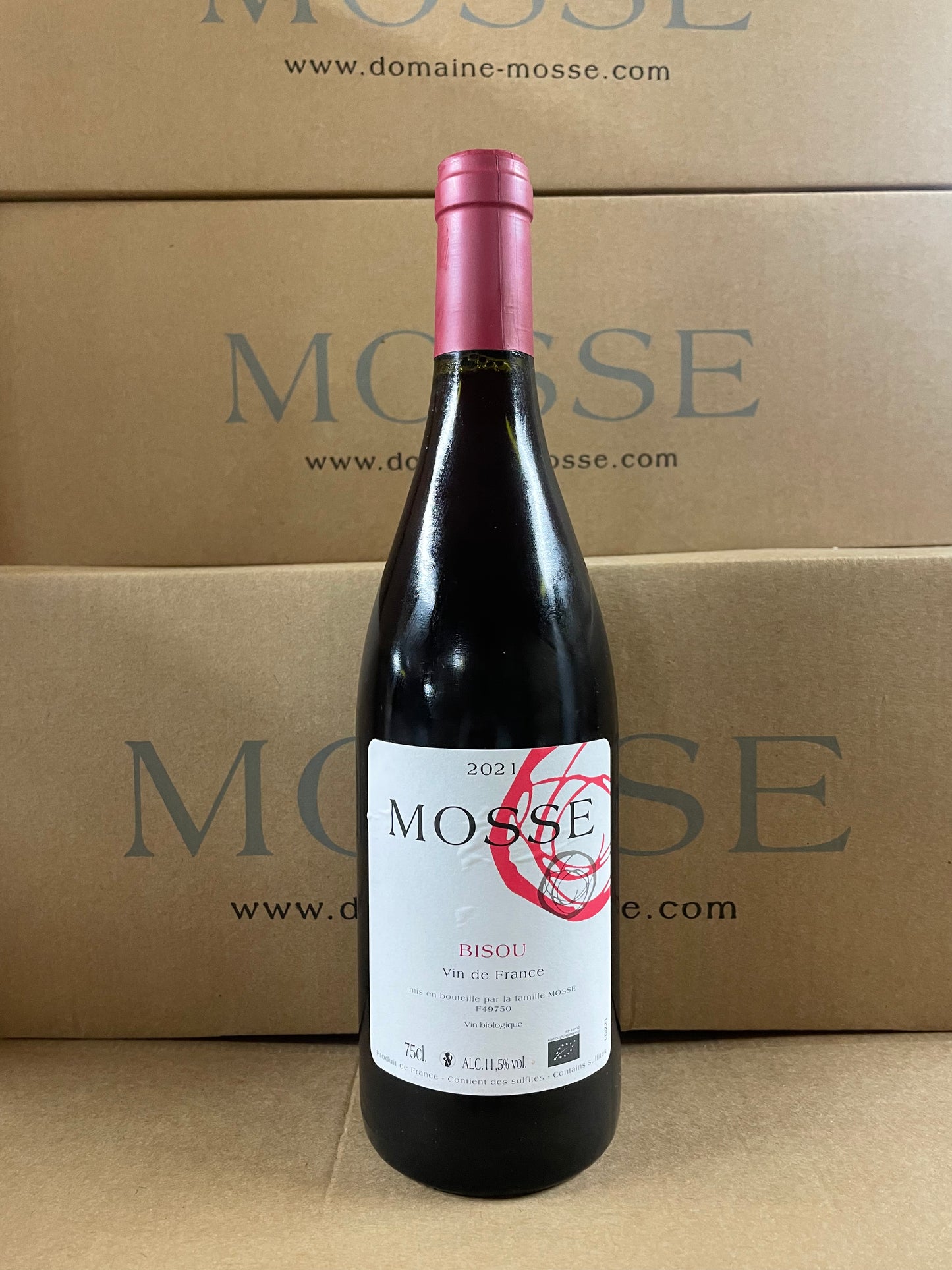 Domaine Mosse, Bisou 2022, Loire
