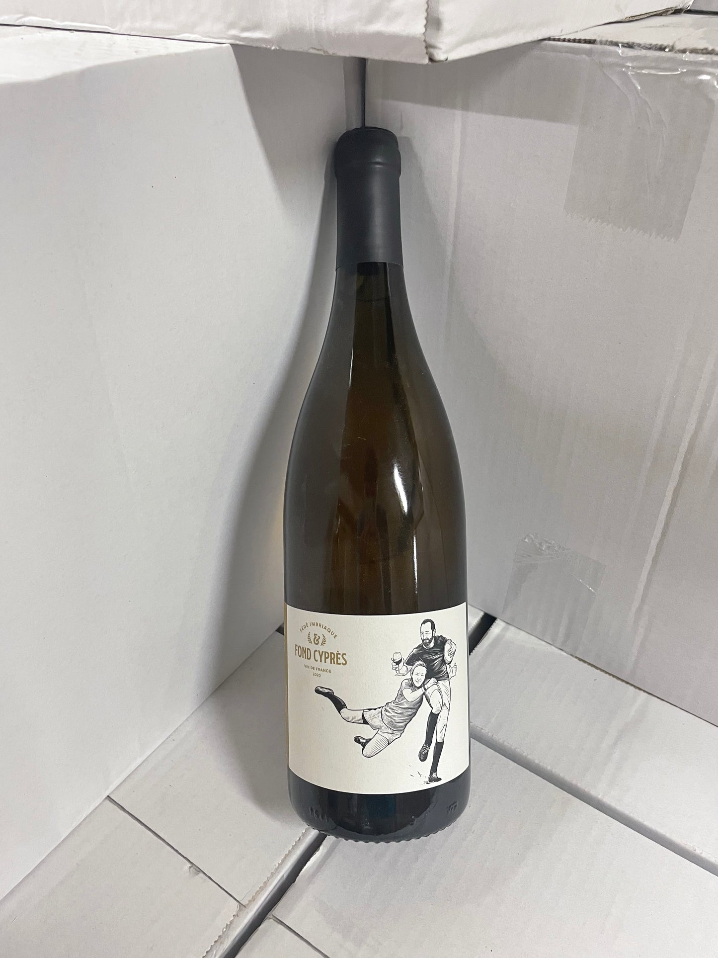 Fédé Imbriaque 2019, Blanc - Fond Cyprès