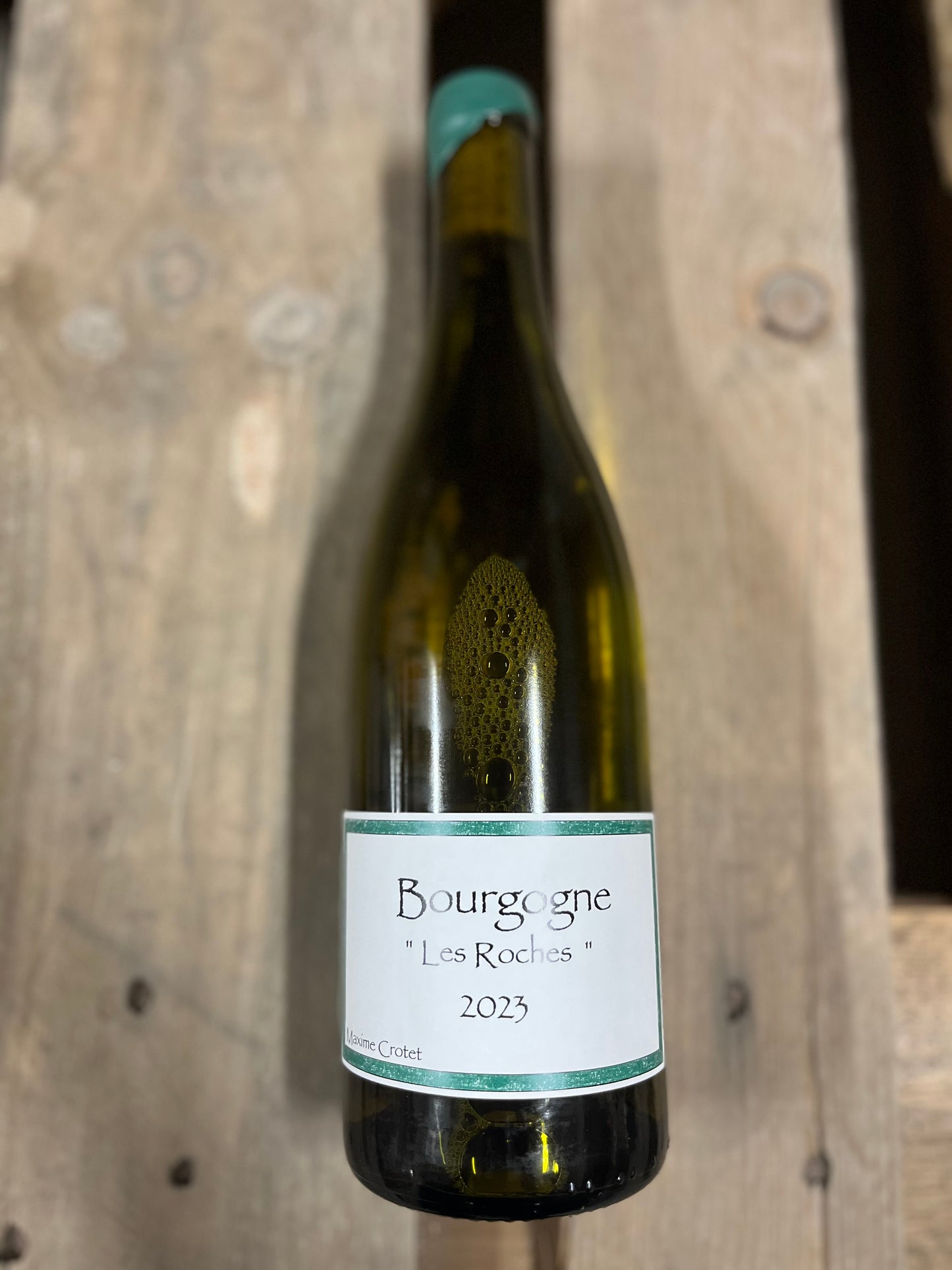 Maxime Crotet, Bourgogne Blanc 2023, Les Roches, Bourgogne