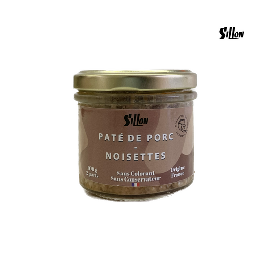 Pâté de Porc aux Noisettes, Sillon, 100g